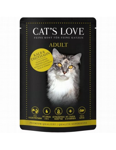 Cat's Love Adult Ternera Y Pavo Bolsita