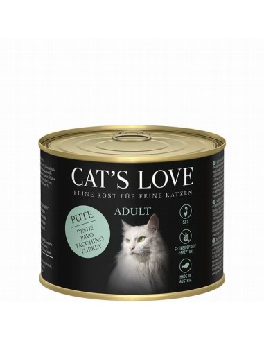 Cat's Love Adult Pavo Puro Lata