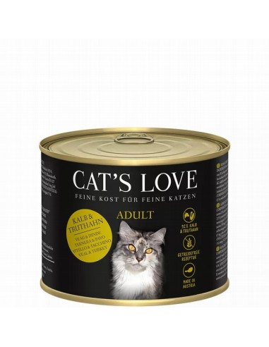 Cat's Love Adult Ternera Y Pavo Lata