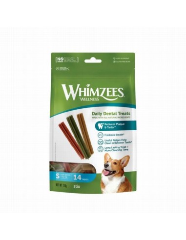 Whimzees Snack Dental Stix S 14 Unidades Whimzees Snack Dental Stix S 14 Unidades