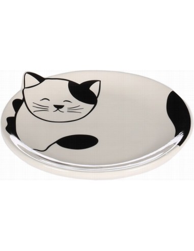 Flamingo Comedero Plato Gato Cerámica...