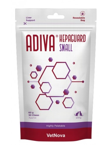 Vetnova Adiva Hepaguard Small 30 Chews