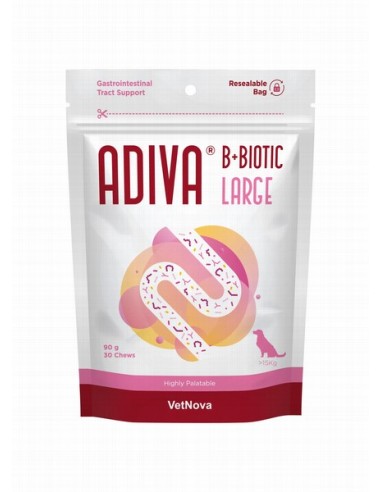 Vetnova Adiva B+Biotic Large 30 Chews