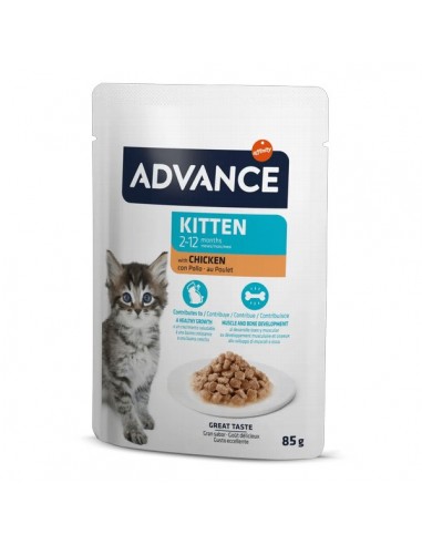 Advance Cat Kitten Pollo Sobre