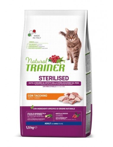Natural Trainer Gato Sterilised Pavo