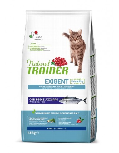 Natural Trainer Gato Exigent Pescado
