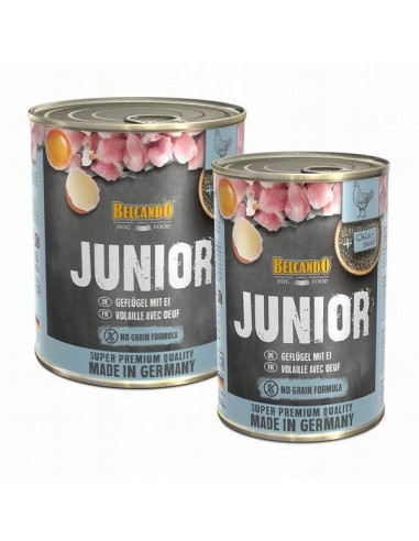 Belcando Junior Ave Con Huevo Lata