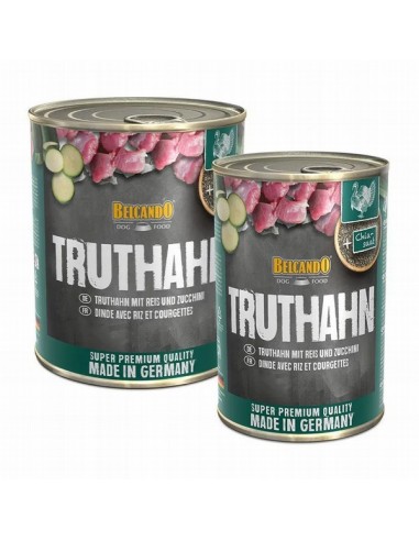 Belcando Pavo con Arroz y Calabacín Lata