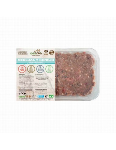 Naturcanin Menú de Merluza y Conejo*