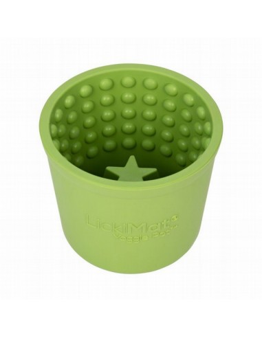 Lickimat Perro Yoggie Pot Verde Lickimat Perro Yoggie Pot Verde
