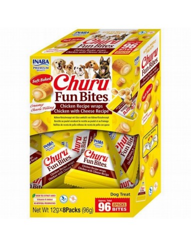 Churu Perro Fun Bites Pollo Con Queso
