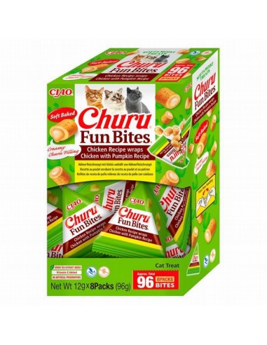 Churu Gato Fun Bites Pollo con Calabaza