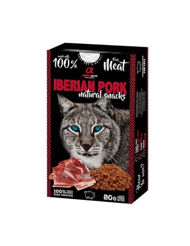 Alpha Spirit Gato Snack Natural Jamón