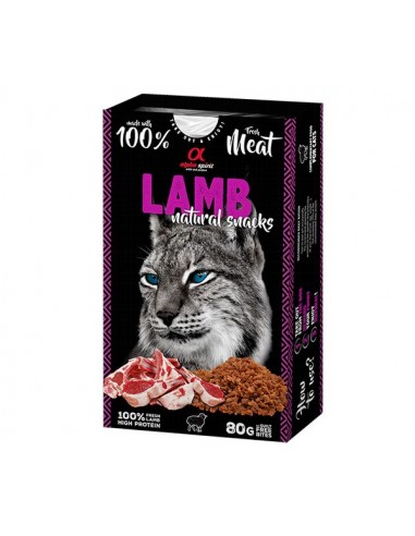 Alpha Spirit Gato Snack Natural Cordero