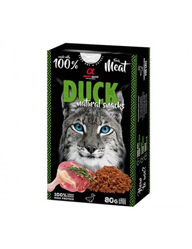 Alpha Spirit Gato Snack Natural Pato