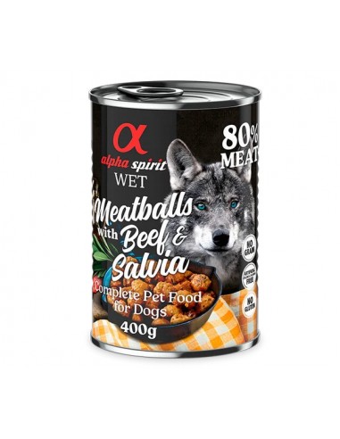 Alpha Spirit Perro Lata Albóndigas...