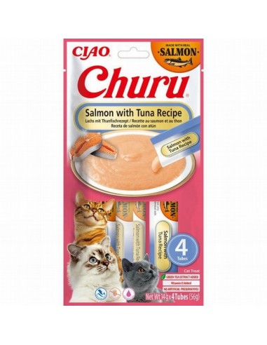 Churu Gato Salmón con Atún