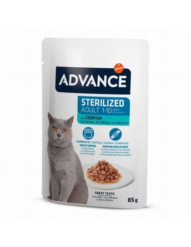 Advance Cat Sterilized Bacalao Sobre