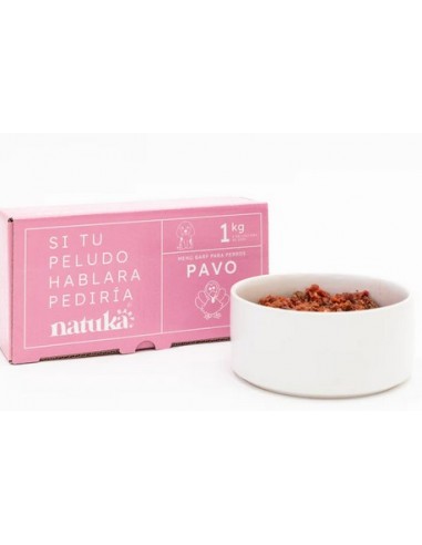 Natuka Perro Menu Barf Pavo*