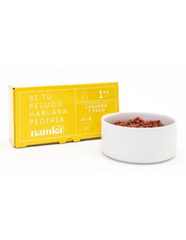 Natuka Perro Menu Barf Cordero Y Pavo*