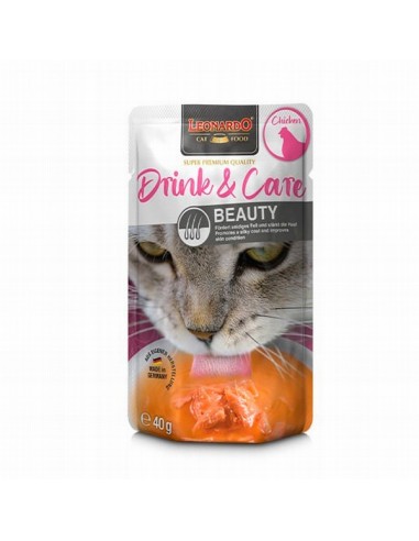 Leonardo Gato Drink & Care Beauty Pollo Leonardo Gato Drink & Care Beauty Pollo