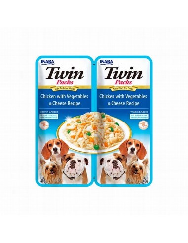 Churu Perro Twins Pollo Con Guiso...