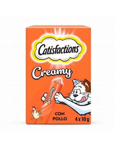 Catisfactions Snack Gato Creamy Pollo