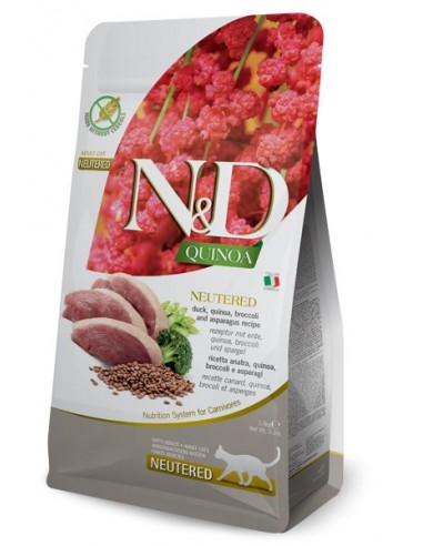 Farmina ND Cat Quinoa Neutered Pato