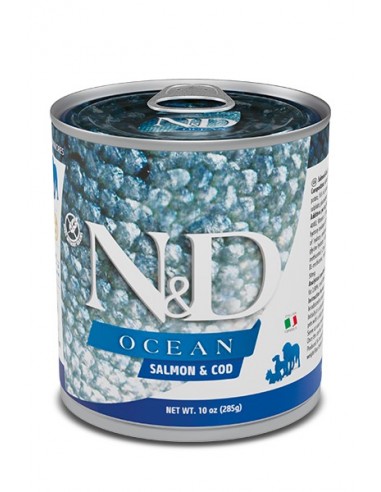 Farmina ND Dog Ocean Salmon Bacalao Lata