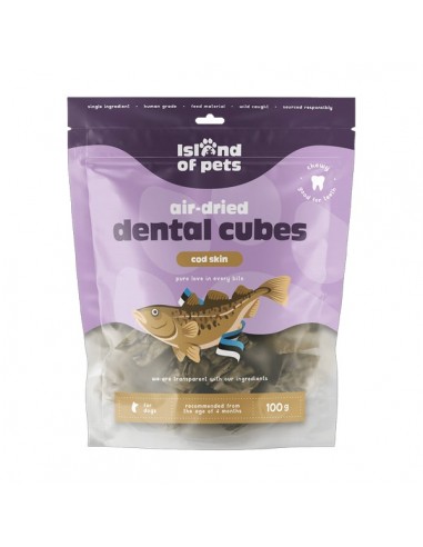 Island Of Pets Dental Cubes Cod Skin Island Of Pets Dental Cubes Cod Skin