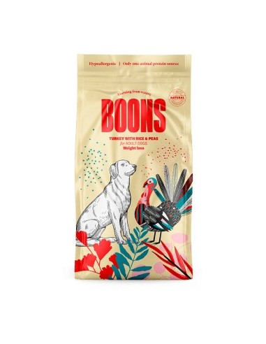 Boons Perro Adult Perdida De Peso Pavo