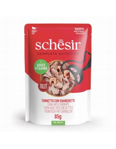 Schesir Gato Completa Atun Con Gambas... Schesir Gato Completa Atun Con Gambas...