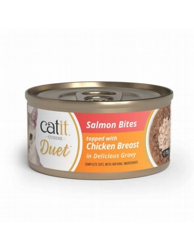 Catit Cuisine Duet Salmón Con Pollo...