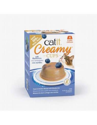 Catit Cuisine Creamy Cups Atún, Pollo...