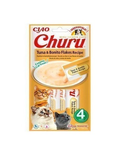Churu Gato Atún con Virutas de Bonito