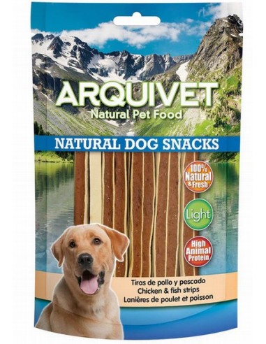 Arquivet Snack Tiras Pollo y Pescado...