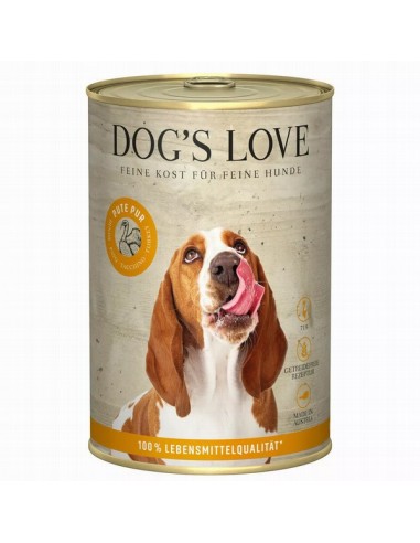 Dog's Love Pavo Puro Lata