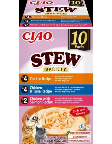 Churu Gato Guiso Variedades Pollo (...