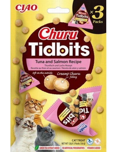 Churu Gato Tdbits Atun y Salmón