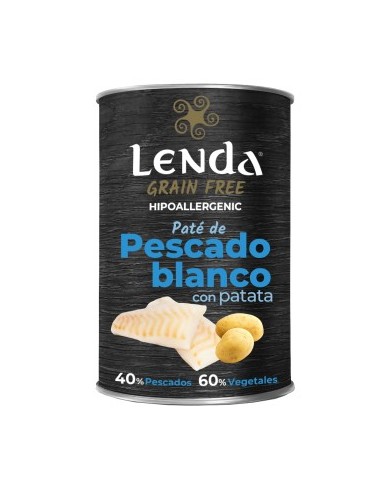 Lenda Perro Paté Pescado Blanco Con...