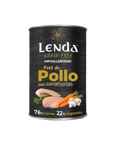 Lenda Perro Paté Pollo Con Zanahoria...