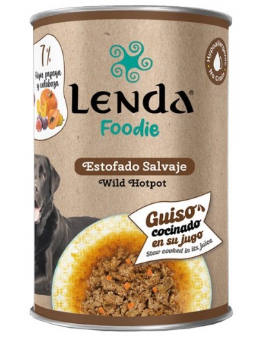 Lenda Perro Foodie Estofado Salvaje Lata