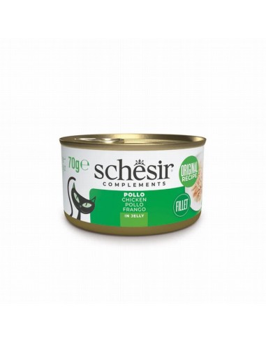 Schesir Gato Pollo Gelatina Lata