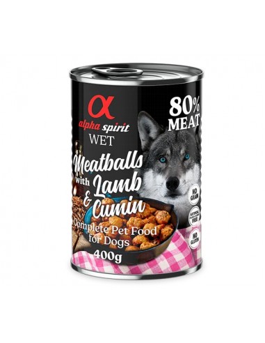 Alpha Spirit Perro Lata Albóndigas...