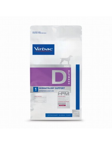 Virbac HPM Dog D1 Dermatology Support