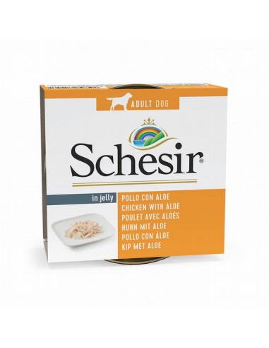 Schesir Perro Pollo Con Aloe Gelatina...