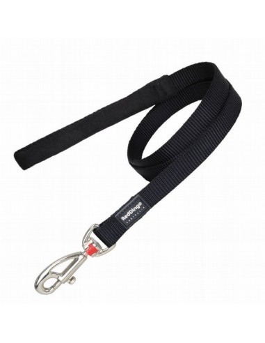 Red Dingo Correa Perro Lisa Negra