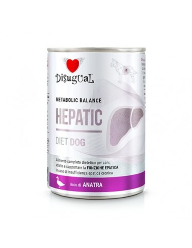 Disugual Diet Perro Hepatic Pato