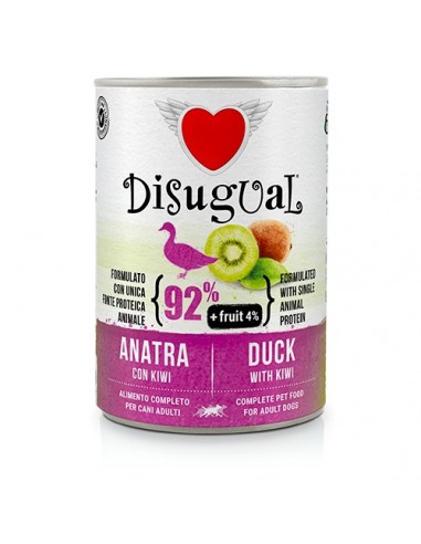 Disugual Perro Fruit Pato y Kiwi