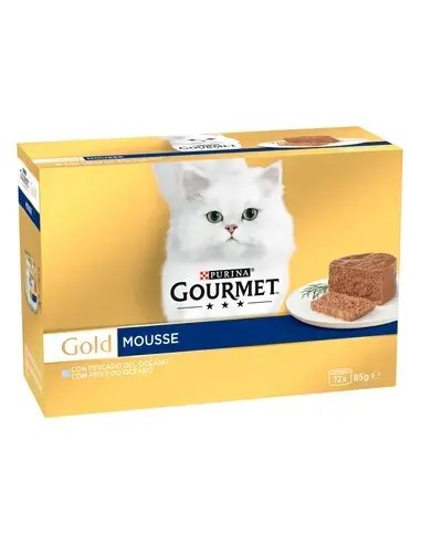 Purina Gourmet Gold Mousse Pescado...